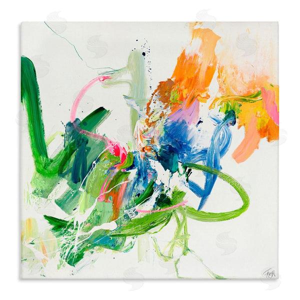 stupell industries Design Fabrikken | Confident Green Abstraction Wall Art