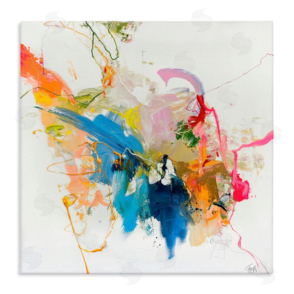 stupell industries Design Fabrikken | Confident Pink Abstraction Wall Art