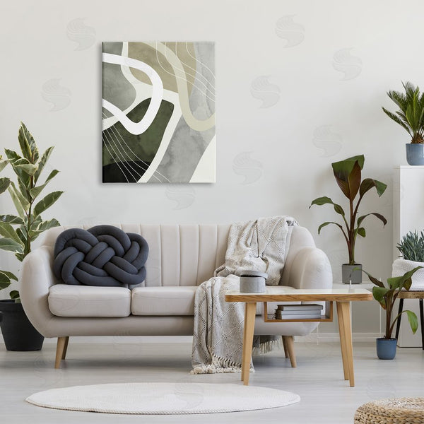 Stupell Industries Design Fabrikken | Contemporary Flowing Lines Wall Art