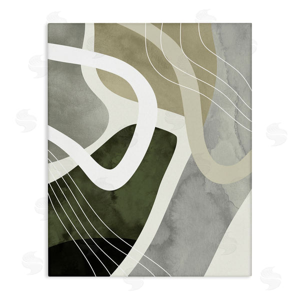 stupell industries Design Fabrikken | Contemporary Flowing Lines Wall Art