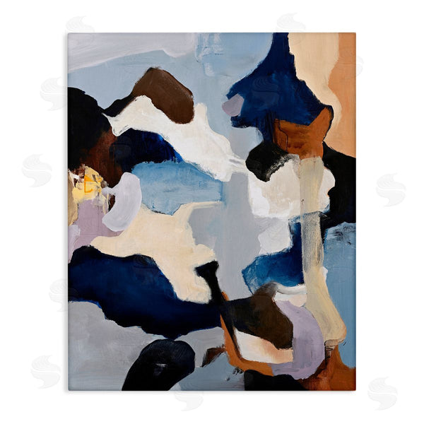 stupell industries Design Fabrikken | Cool Tones Composition Wall Art