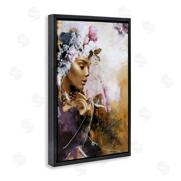 Stupell Industries Design Fabrikken | Elegant Woman & Florals