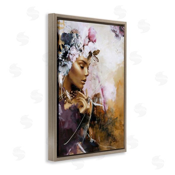 Stupell Industries Design Fabrikken | Elegant Woman & Florals