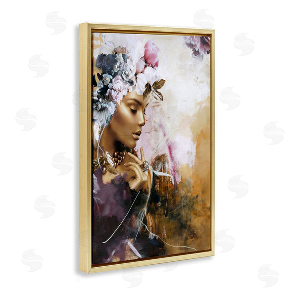 Stupell Industries Design Fabrikken | Elegant Woman & Florals