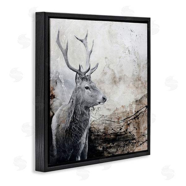 Stupell Industries Design Fabrikken | Elk Antler Rustic Abstract Landscape