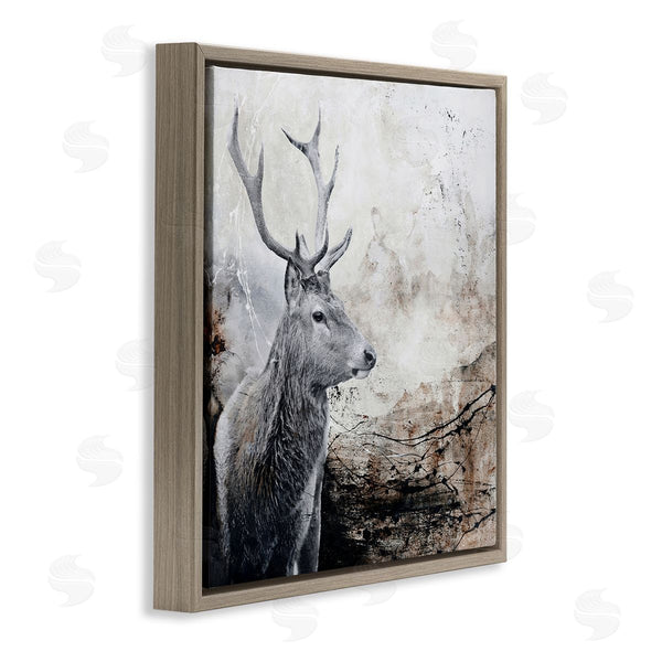 Stupell Industries Design Fabrikken | Elk Antler Rustic Abstract Landscape