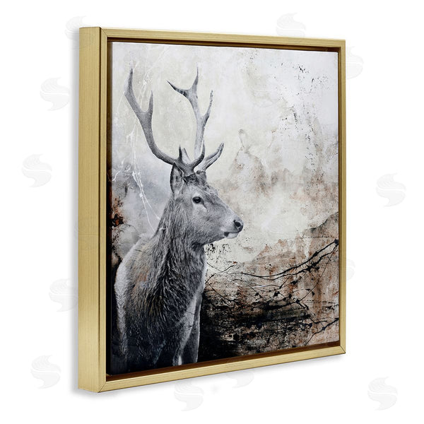 Stupell Industries Design Fabrikken | Elk Antler Rustic Abstract Landscape
