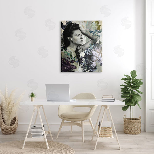 Stupell Industries Design Fabrikken | Floral Blossom Woman Collage Wall Art