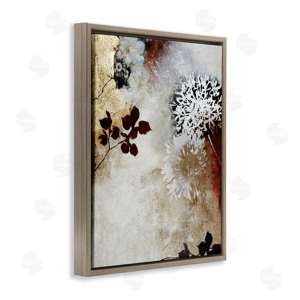 Stupell Industries Design Fabrikken | Flower Blossom Silhouette Outlines Wall Art