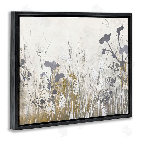 Stupell Industries Design Fabrikken | Grey Flower Silhouettes Wall Art