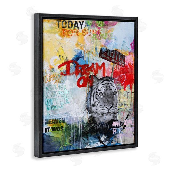 Stupell Industries Design Fabrikken | Inspiring Graffiti & Tiger