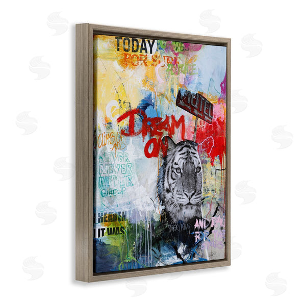 Stupell Industries Design Fabrikken | Inspiring Graffiti & Tiger