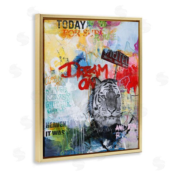 Stupell Industries Design Fabrikken | Inspiring Graffiti & Tiger