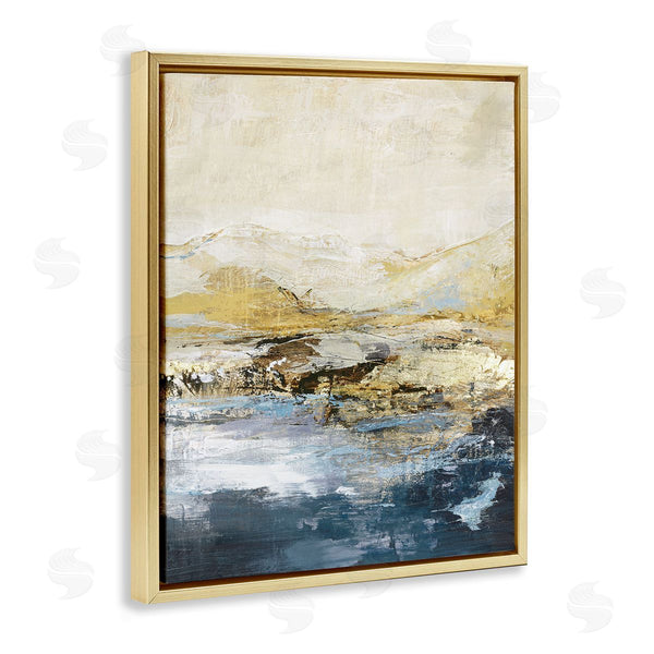 Stupell Industries Design Fabrikken | Mountain Lake Abstraction