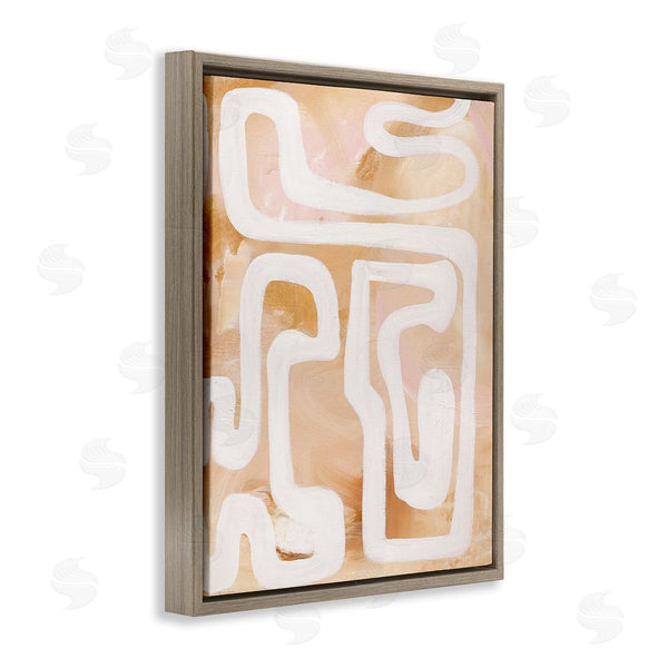 Stupell Industries Design Fabrikken | Muted Abstract Squiggle Wall Art