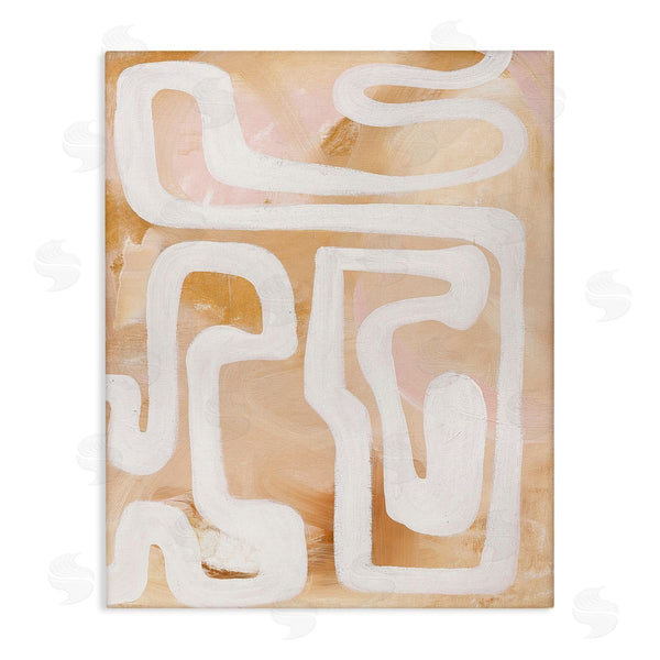 stupell industries Design Fabrikken | Muted Abstract Squiggle Wall Art