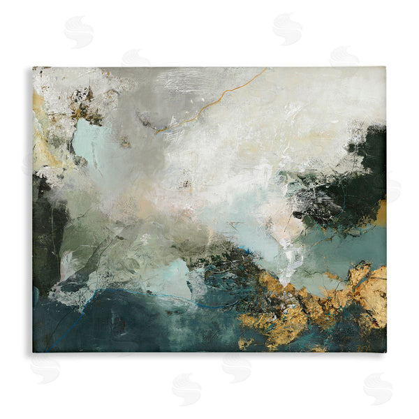 stupell industries Design Fabrikken | Stormy Dark Abstraction Wall Art