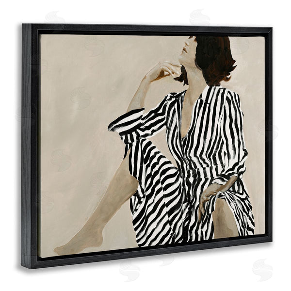 Stupell Industries Design Fabrikken | Stylish Woman In Thought