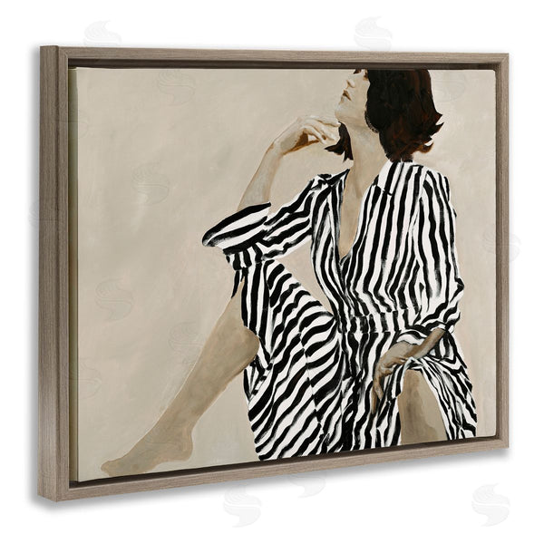 Stupell Industries Design Fabrikken | Stylish Woman In Thought