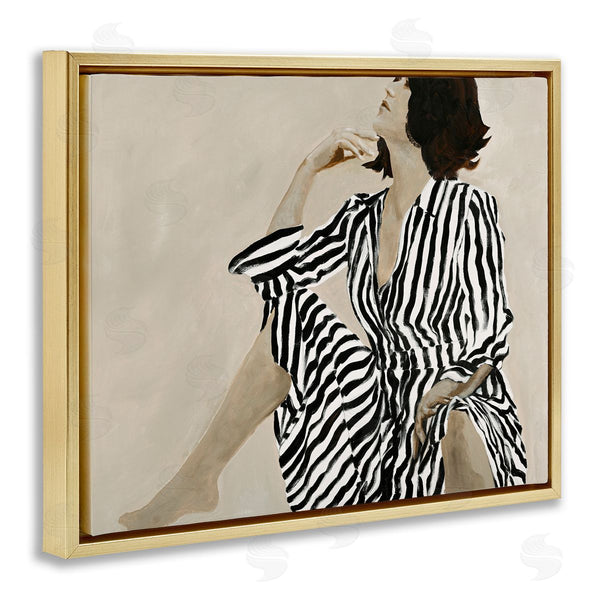 Stupell Industries Design Fabrikken | Stylish Woman In Thought