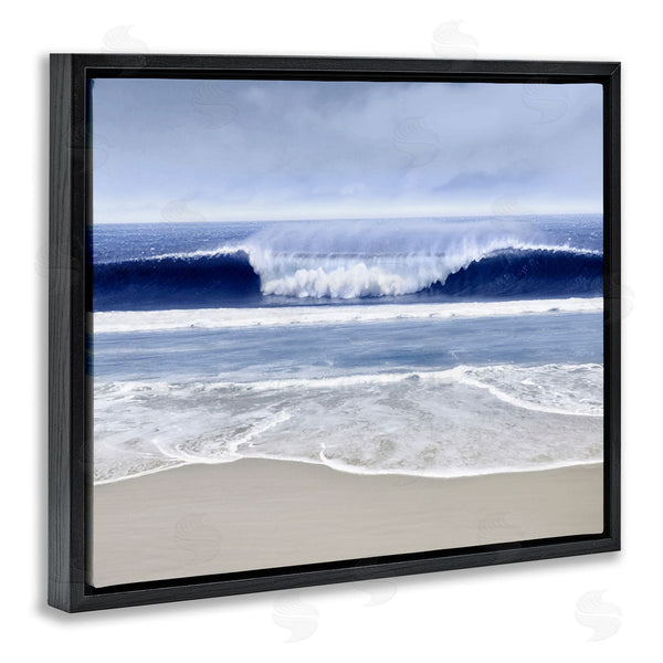 Stupell Industries Devon Davis | Beach Cresting Wave Photograph