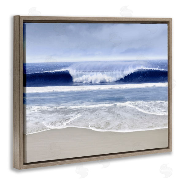 Stupell Industries Devon Davis | Beach Cresting Wave Photograph