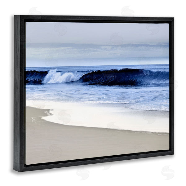 Stupell Industries Devon Davis | Beach Waves On Sand Photograph