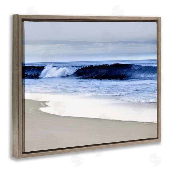 Stupell Industries Devon Davis | Beach Waves On Sand Photograph