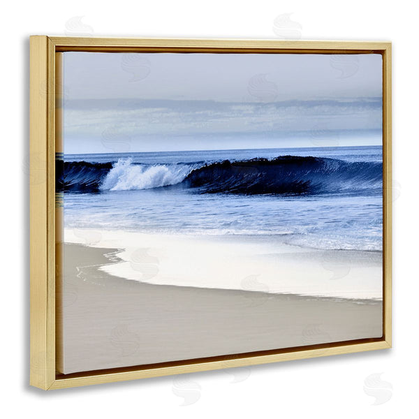 Stupell Industries Devon Davis | Beach Waves On Sand Photograph