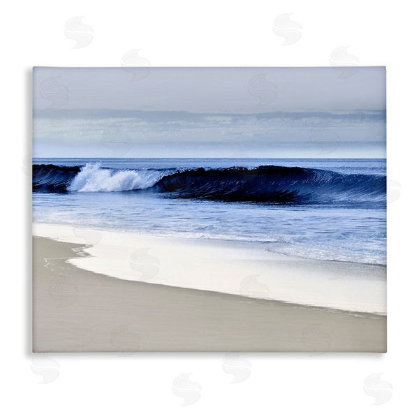 stupell industries Devon Davis | Beach Waves On Sand Photograph