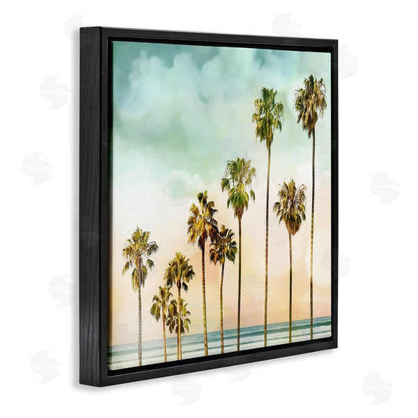 Stupell Industries Devon Davis | Tropical Beach Palm Trees