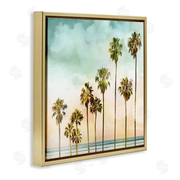 Stupell Industries Devon Davis | Tropical Beach Palm Trees