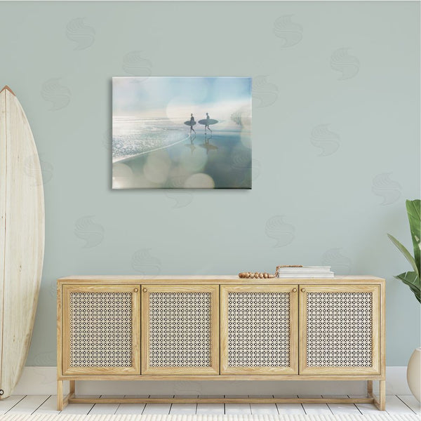 Stupell Industries Devon Davis | Wet Sand Sea Surf Sport Fleeting Bokeh Effect Wall Art