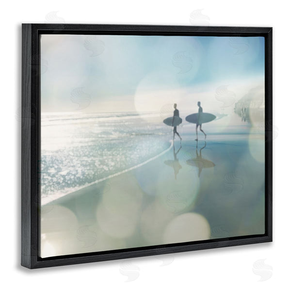 Stupell Industries Devon Davis | Wet Sand Sea Surf Sport Fleeting Bokeh Effect Wall Art