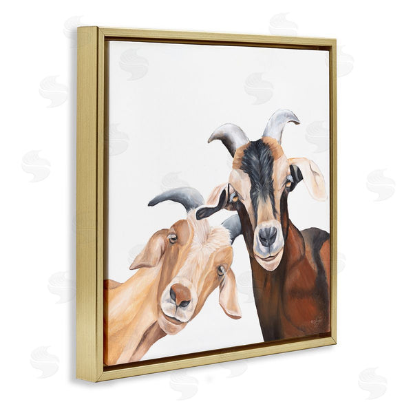 Stupell Industries Diane Fifer | Happy Goat Smiling Animals