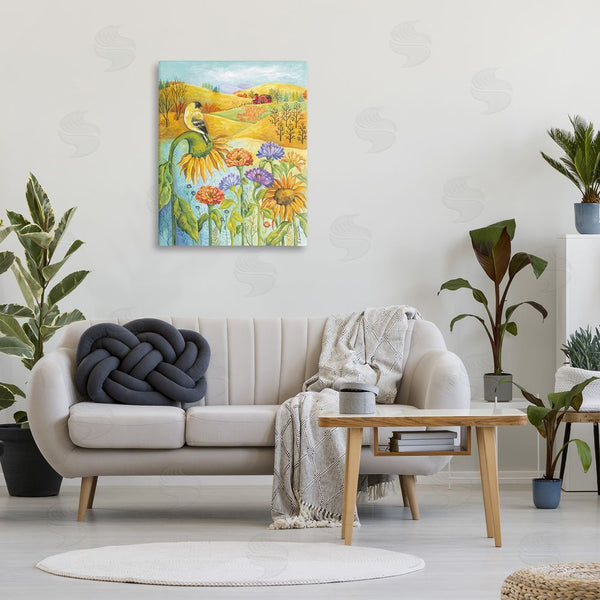 Stupell Industries Diane Kater | Bird Perched At Farm Wall Art