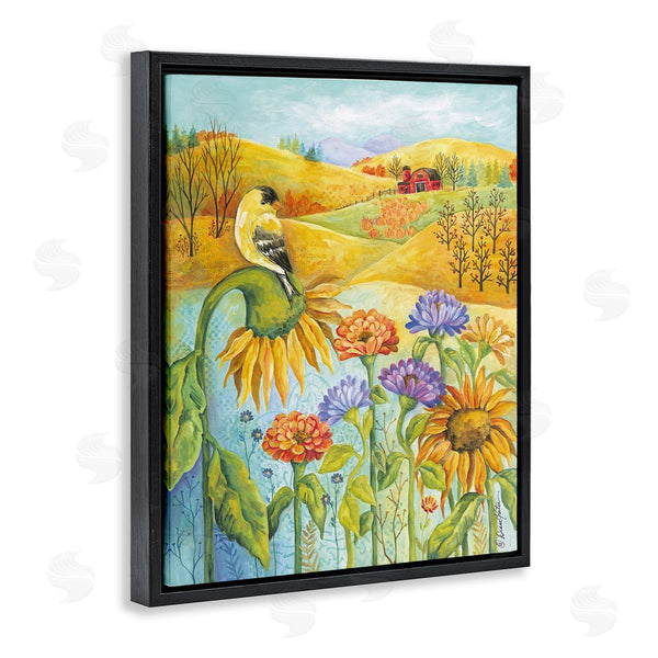 Stupell Industries Diane Kater | Bird Perched At Farm Wall Art