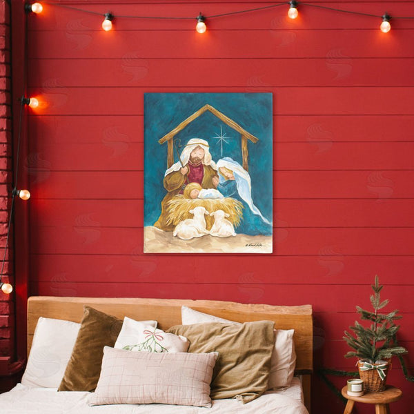 Stupell Industries Diane Kater | Comforting Nativity Painting Wall Art