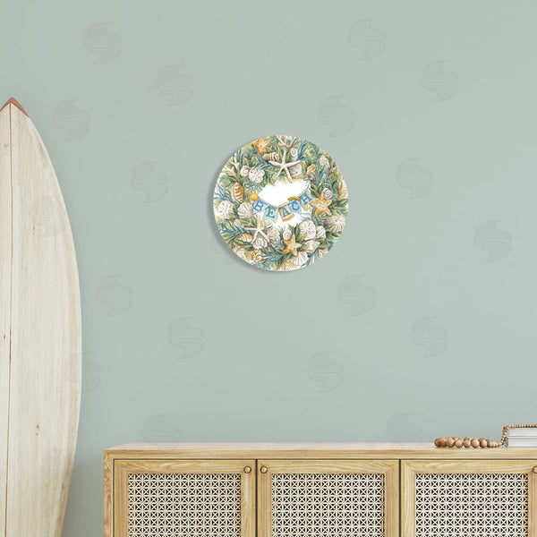 Stupell Industries Diane Kater | Faux Beach Seashell Wreathe Wall Art