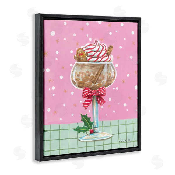 Stupell Industries Diane Kater | Festive Gingerbread Cocktail Wall Art