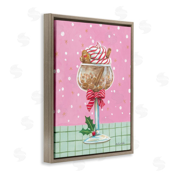 Stupell Industries Diane Kater | Festive Gingerbread Cocktail Wall Art