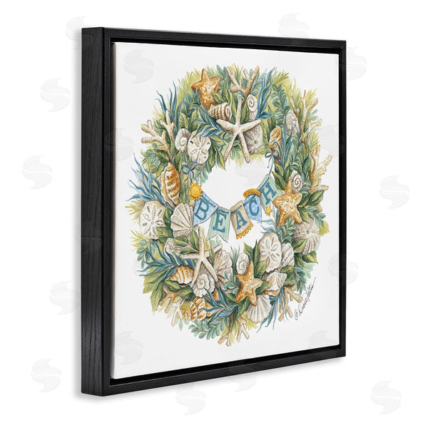 Stupell Industries Diane Kater | Holiday Beach Seashell Wreath