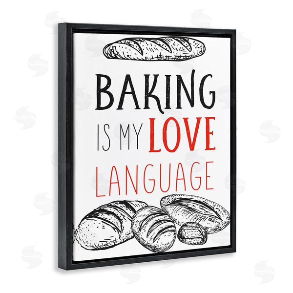 Stupell Industries Diane Labombarbe | Baking My Love Language