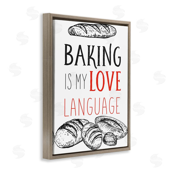 Stupell Industries Diane Labombarbe | Baking My Love Language