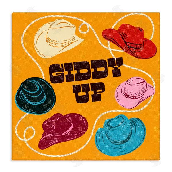 stupell industries Diane Labombarbe | Giddy Up Cowboy Hats & Lasso