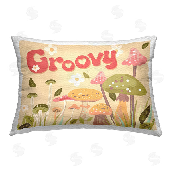 Stupell Industries Diane Labombarbe | Groovy Botanical Mushrooms