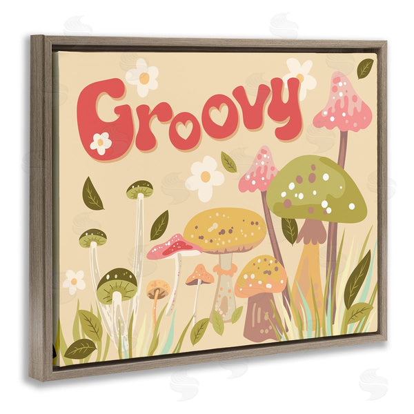 Stupell Industries Diane Labombarbe | Groovy Botanical Mushrooms