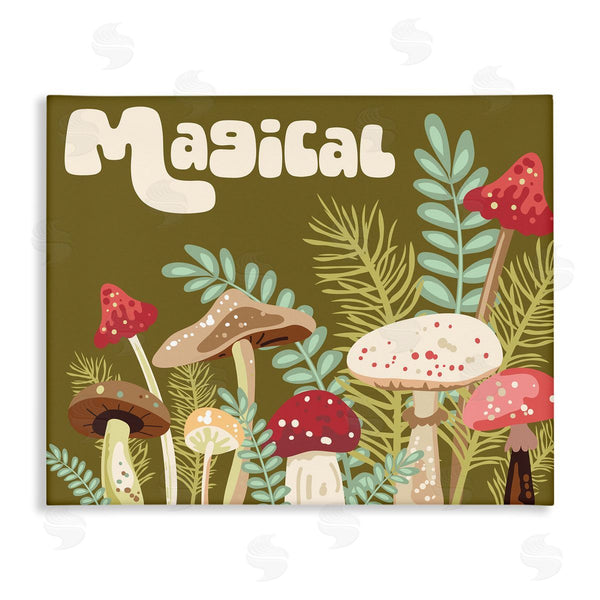 stupell industries Diane Labombarbe | Magical Botanical Mushrooms