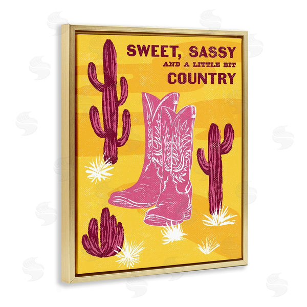 Stupell Industries Diane Labombarbe | Sweet Sassy & Country