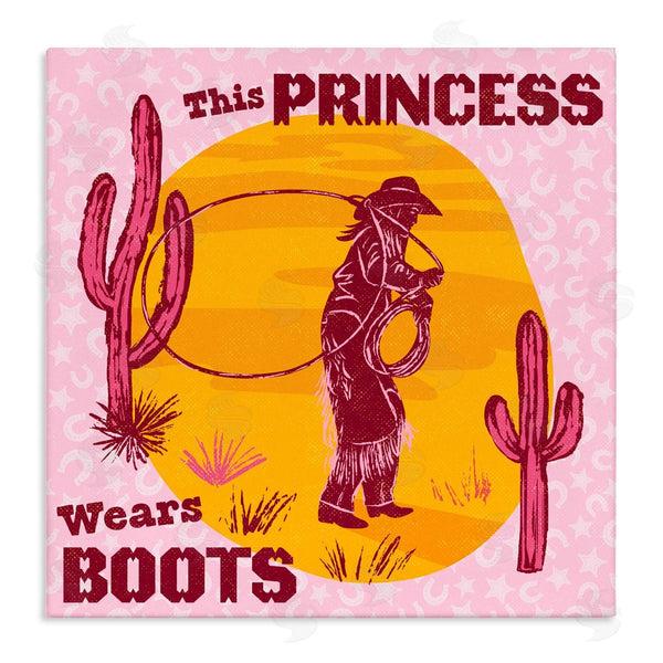stupell industries Diane Labombarbe | This Princess Wears Boots